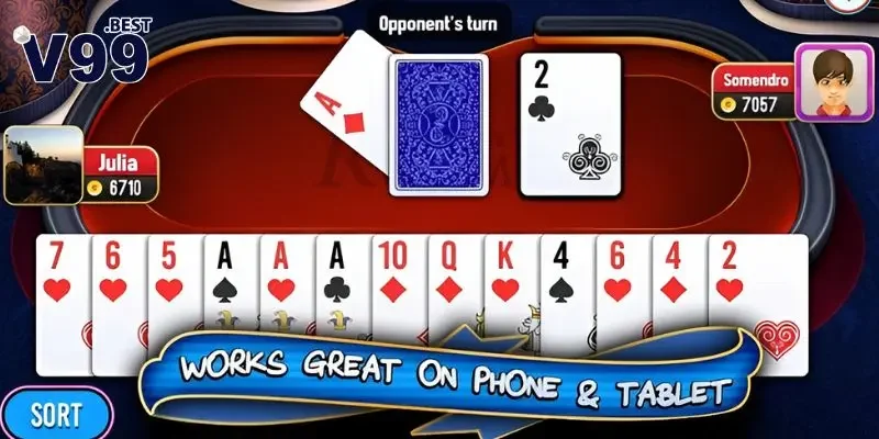 Thứ tự lá bài và tính điểm chuẩn